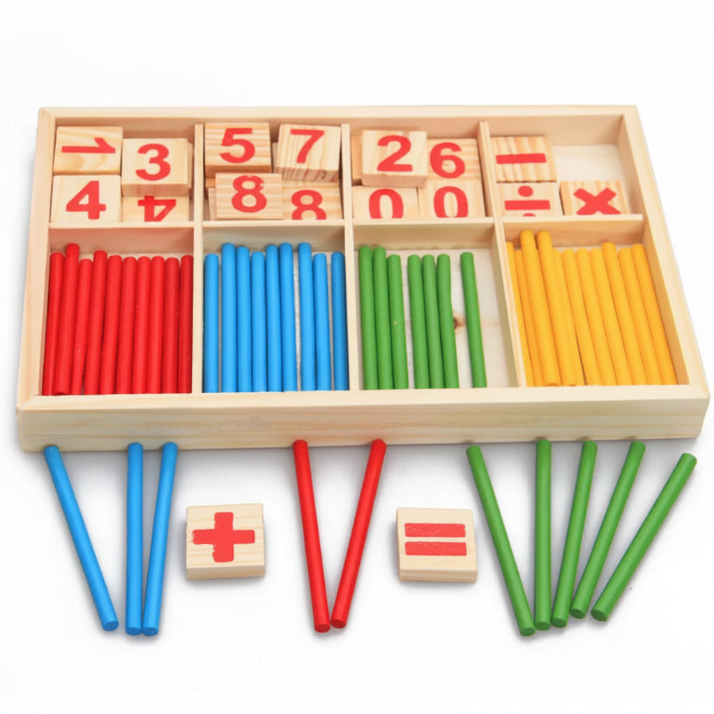 Jouets Éducatifs Bois Montessori Camion Pompier